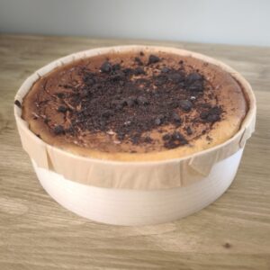 🍫 Tarta de queso, chocolate negro y avellana