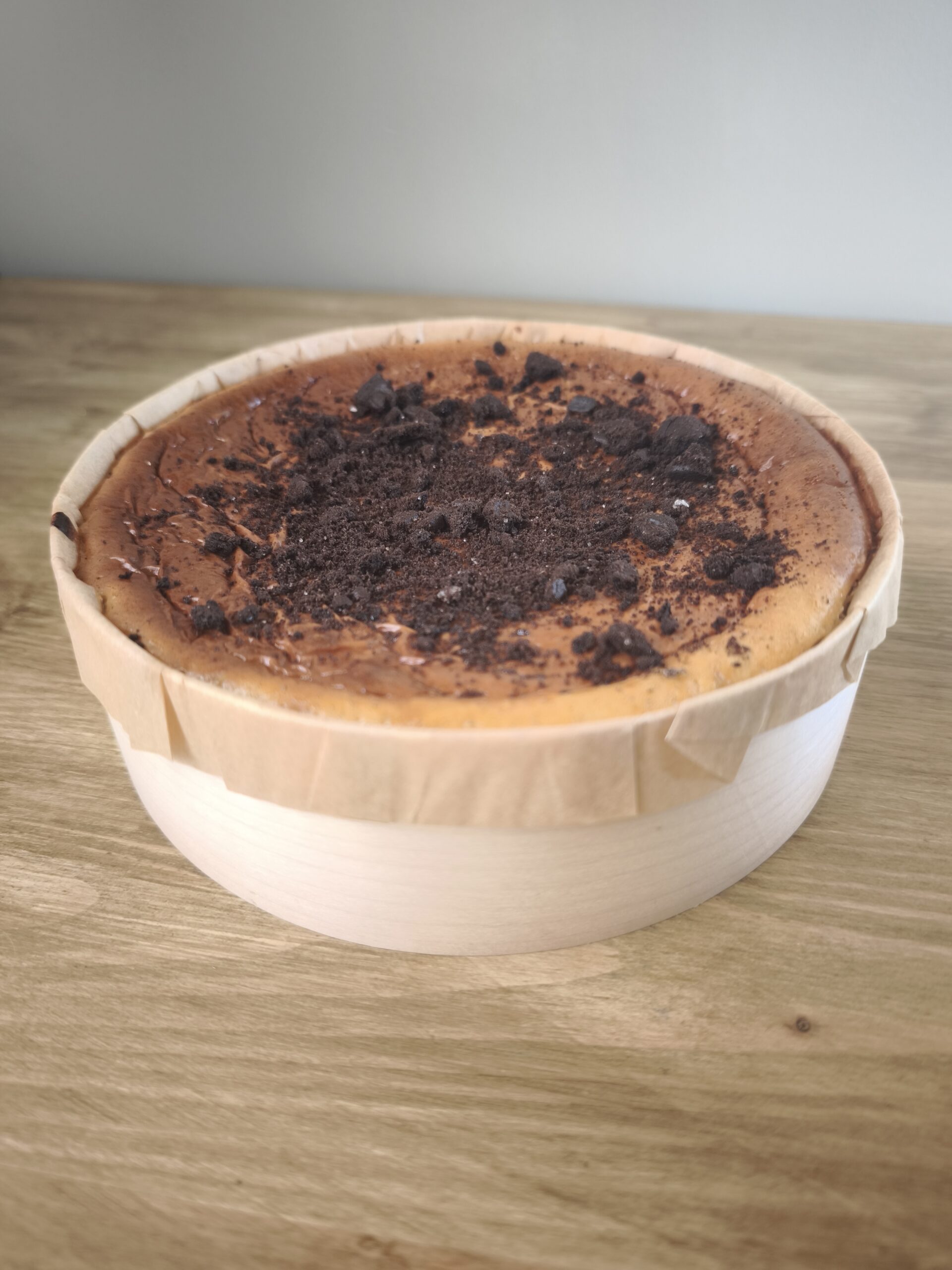 馃崼 Tarta de queso, chocolate negro y avellana